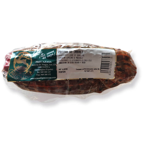 Cecina de Jabalí vacio - Precaza S.A.