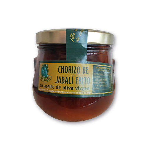 Chorizo de Jabalí Frito bote - Precaza S.A.