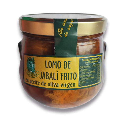 Lomo de Jabalí Frito bote - Precaza S.A.